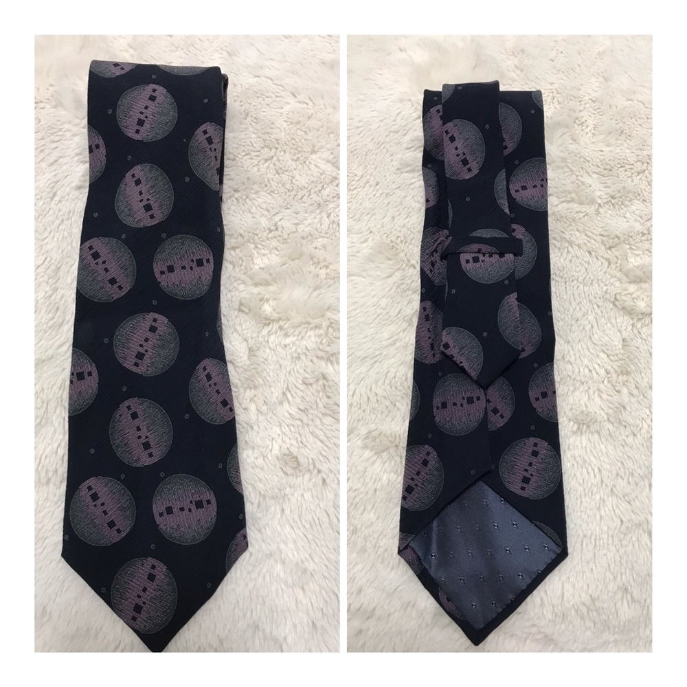 David Lawrence silk tie